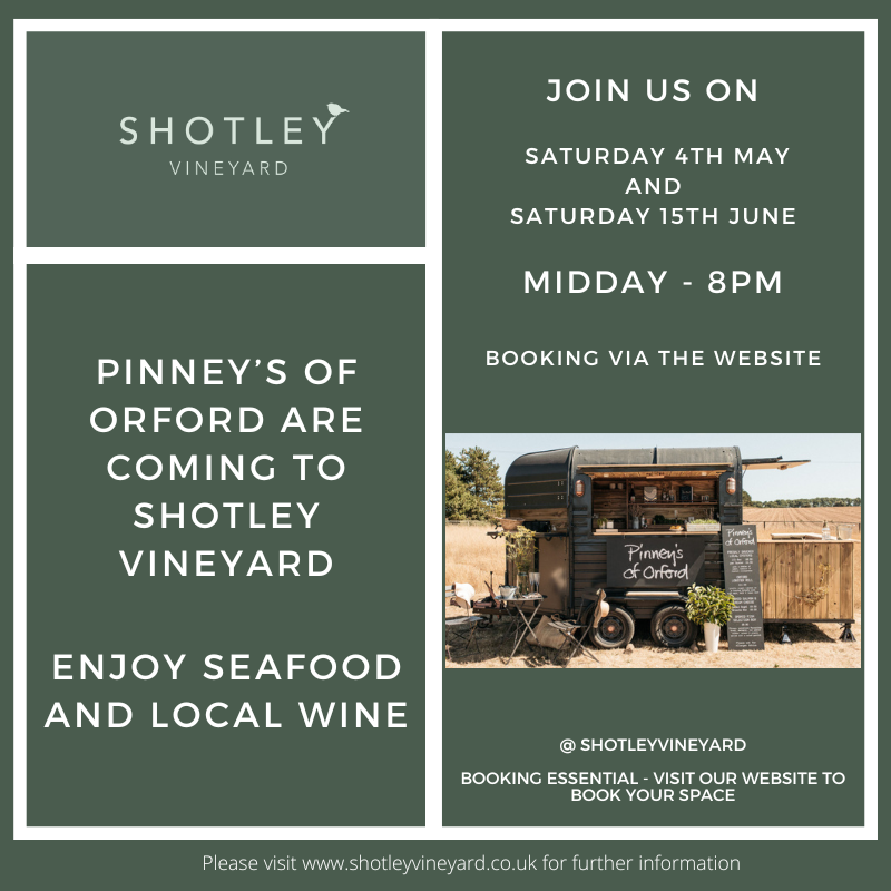 Pinney's of Orford - Seafood in the Vines
