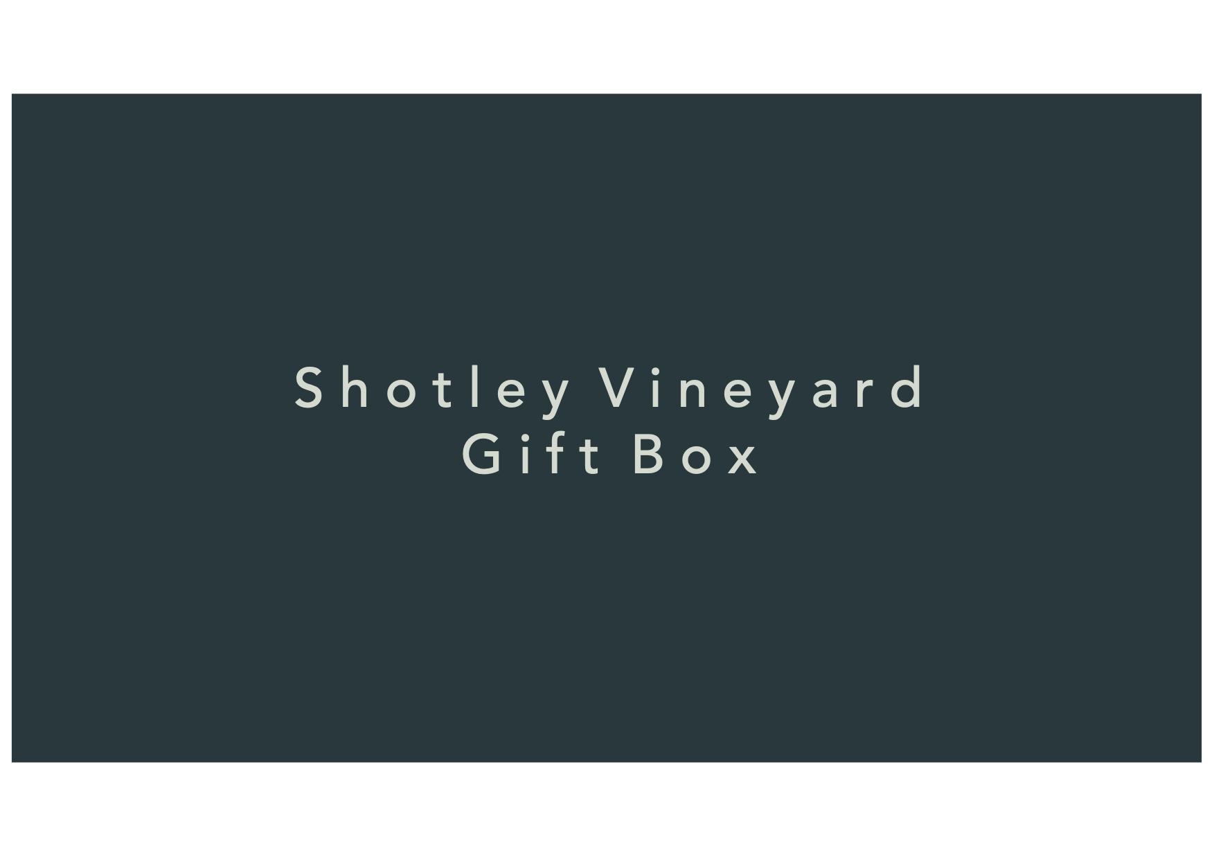 Shotley Vineyard Sparkling Wine and Flute Gift Box